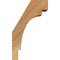 Ekena Millwork 4"W x 6"D x 10"H Merced Rough Sawn Knee Brace, Western Red Cedar BRC04X06X10MRC00RWR - alternate 4